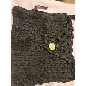 Handmade Ribbon Purse With Cadet U.S.M.S Button